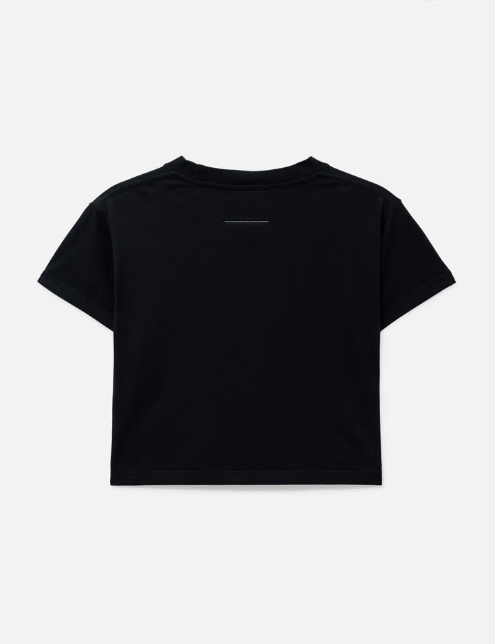 Flipped-Print Overdyed T-Shirt