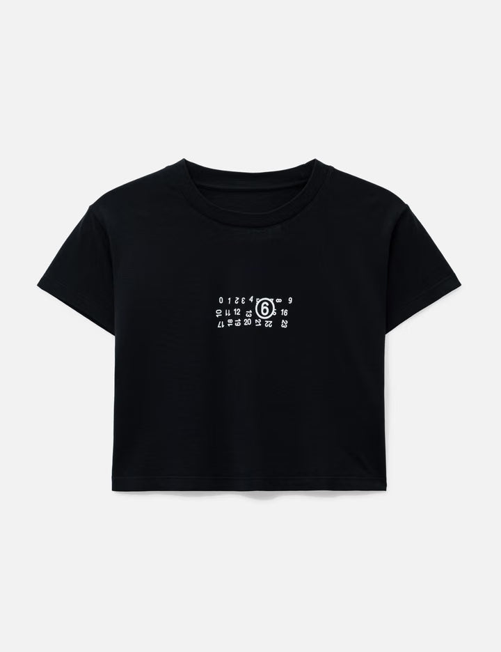 Flipped-Print Overdyed T-Shirt