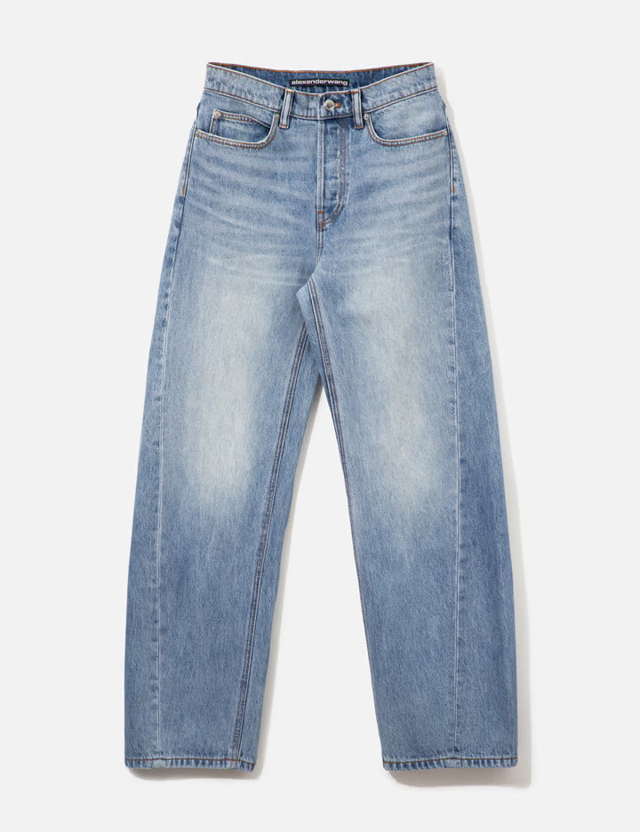 Float Mid-Rise Relaxed Jean With Logo Shadow Pocket