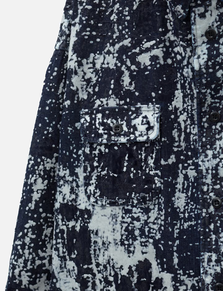 Flock Boro Shirt Jacket Rinse