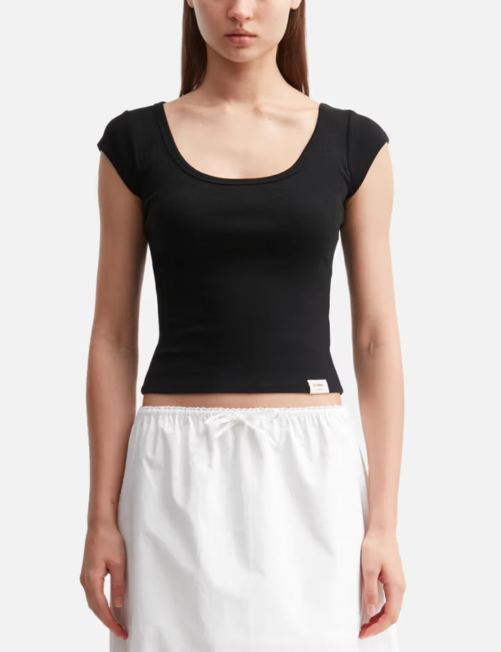 G Deep Scoop T-Shirt