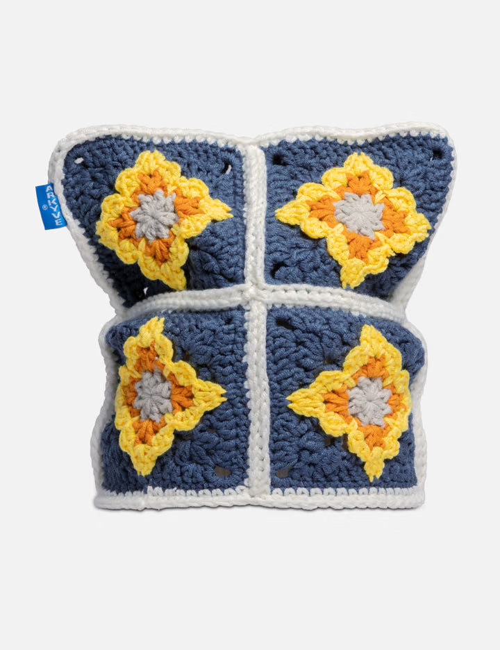Garden Medallion Crochet Cat Hat