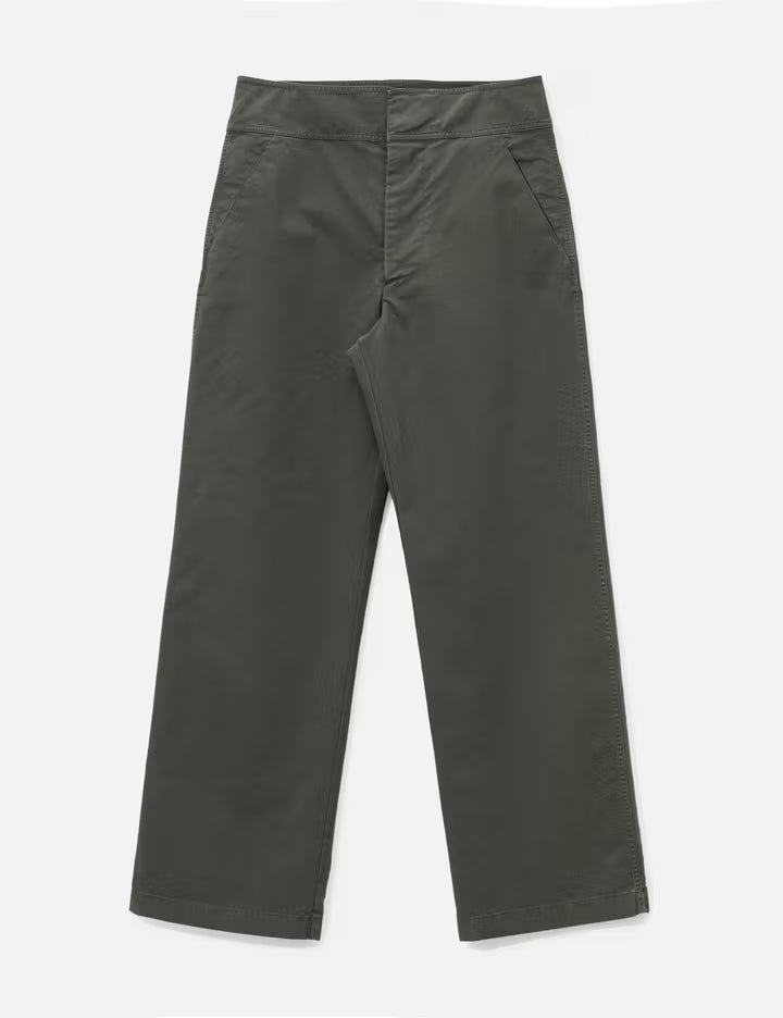 Garment Dyed Cotton Casual Pant
