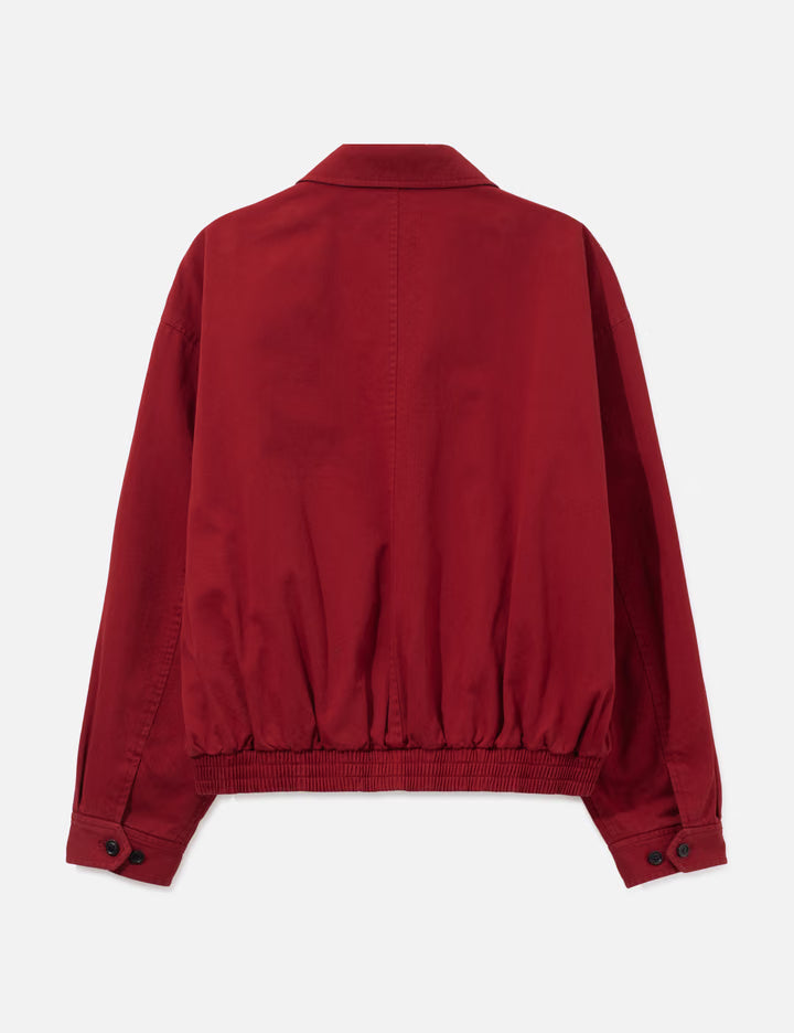 Garment Washed Cotton Blouson