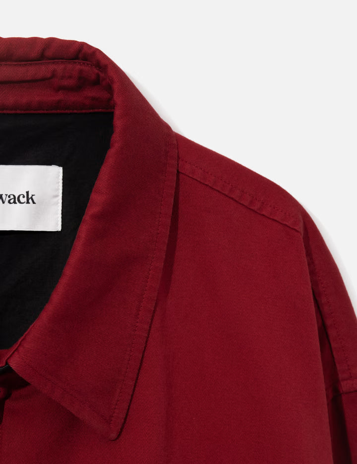 Garment Washed Cotton Blouson