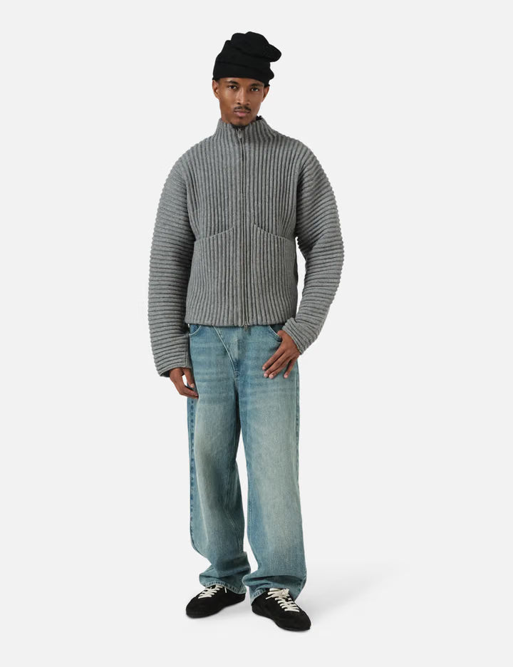 Globe Rib Knit Cardigan