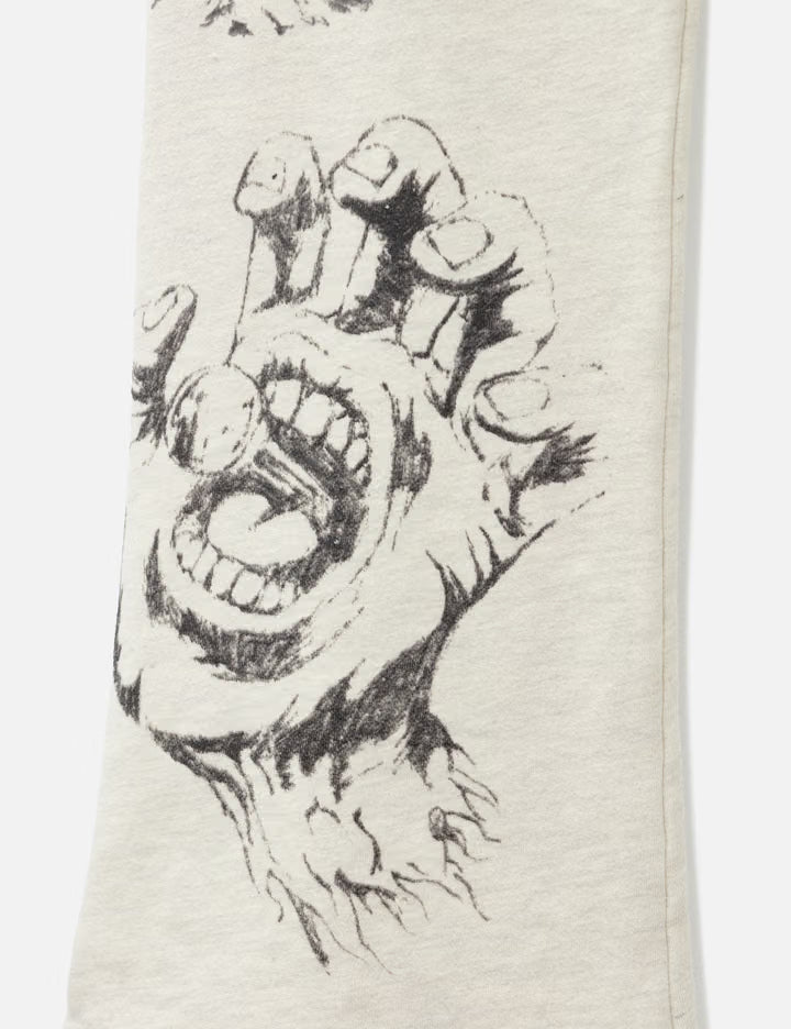 Graffiti Mirror Face Sweatpants