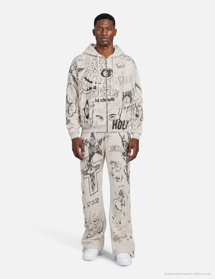 Graffiti Zip-Up
