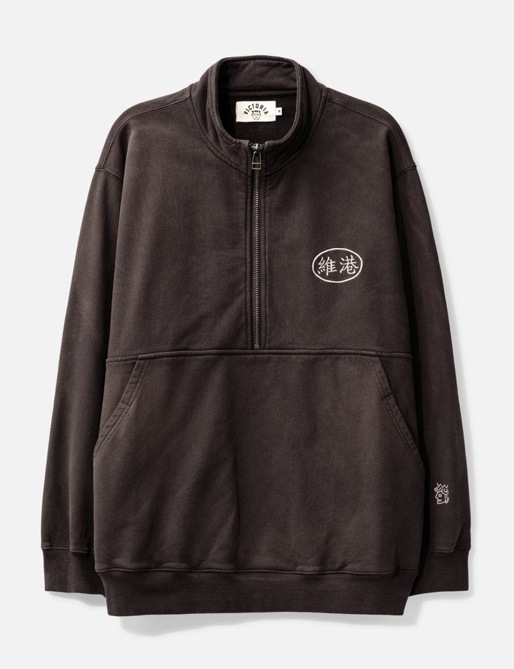 WAI GONG HALF ZIP SWEATSHIRT