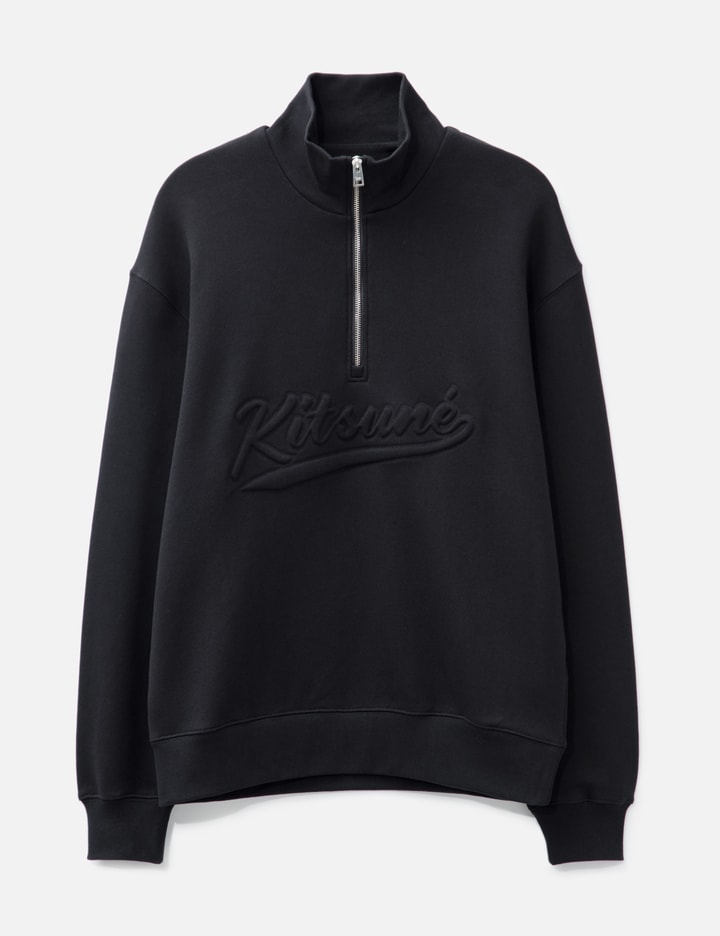 Varsity Half-Zip Comfort Sweater
