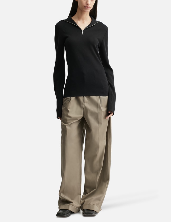 Zip Up Turtleneck