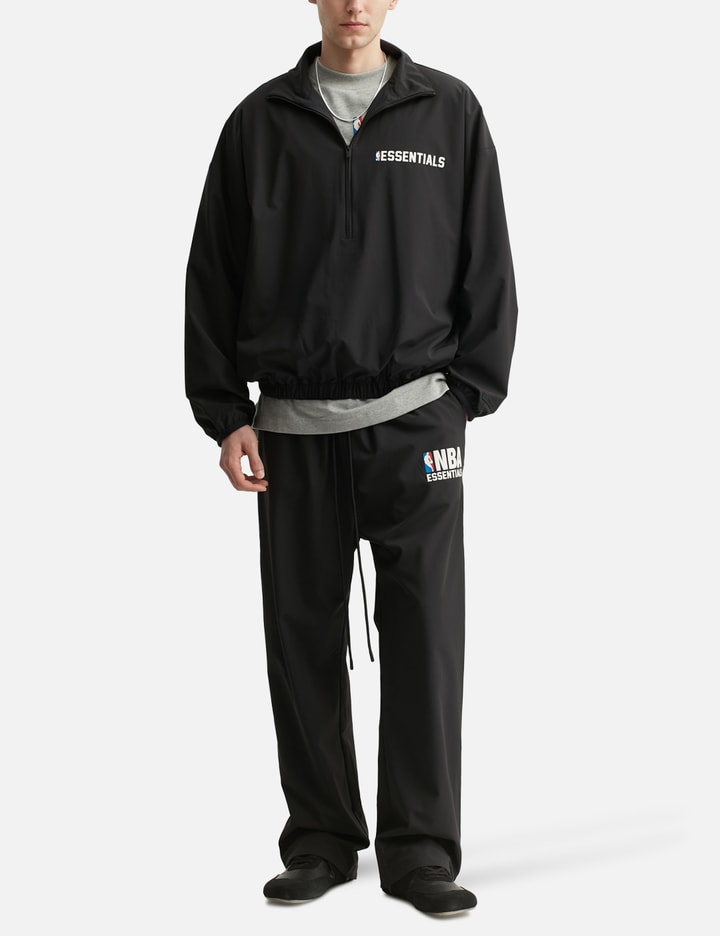 Fear of God Essentials x NBA Nylon 1/2 Zip Track Jacket
