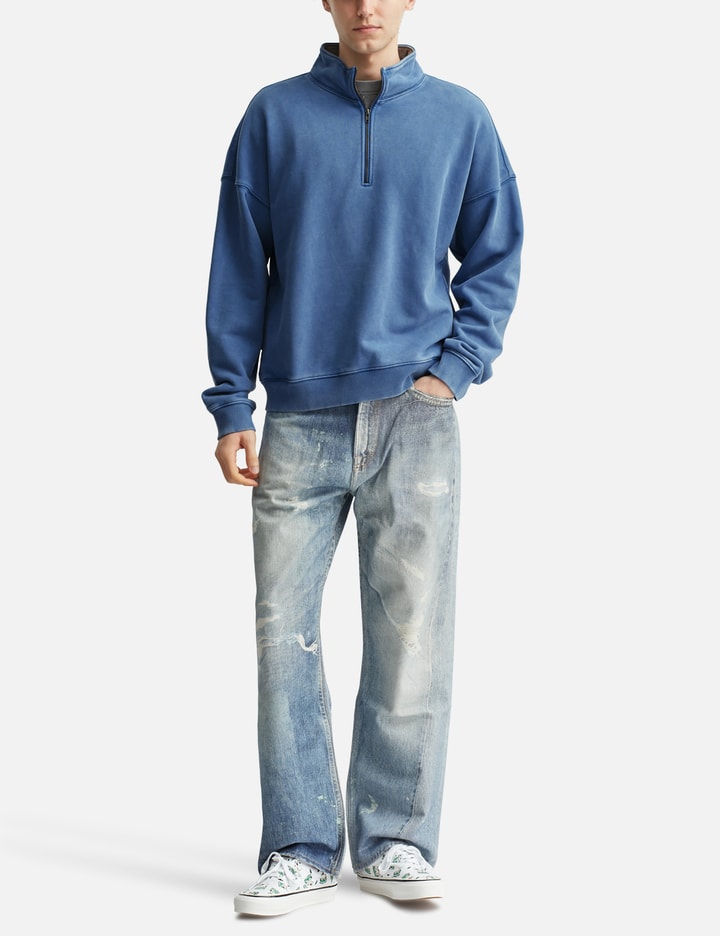 thisisneverthat x Disney TNT_Mickey_Frame Half Zip Sweatshirt