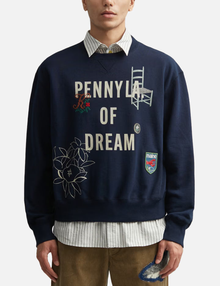 Hand-Stitched Sweatshirt