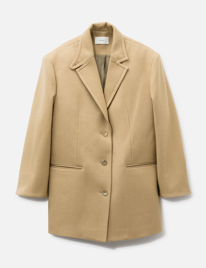 Hannah Wool Jacket In Beige