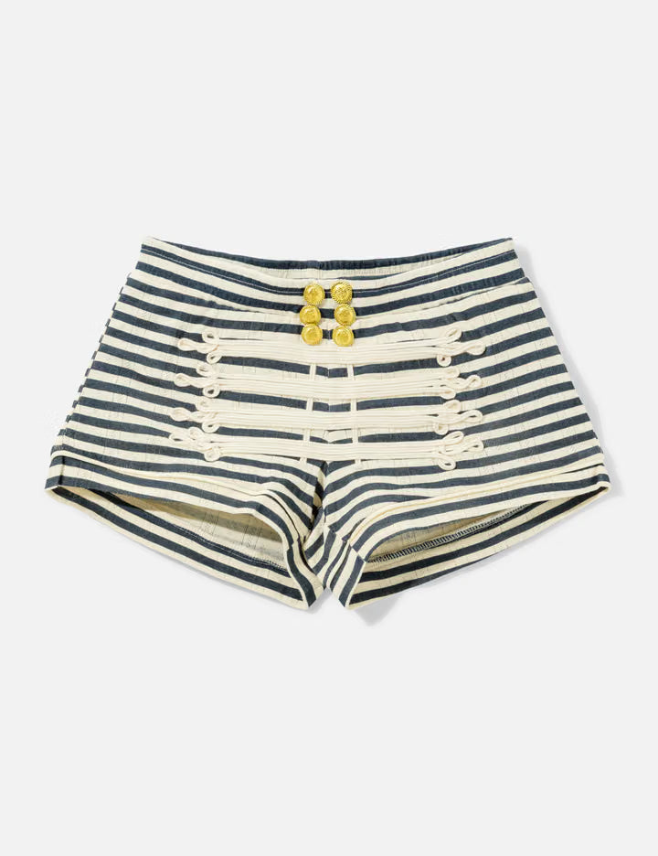 Harbor Stripe Women's Shorts