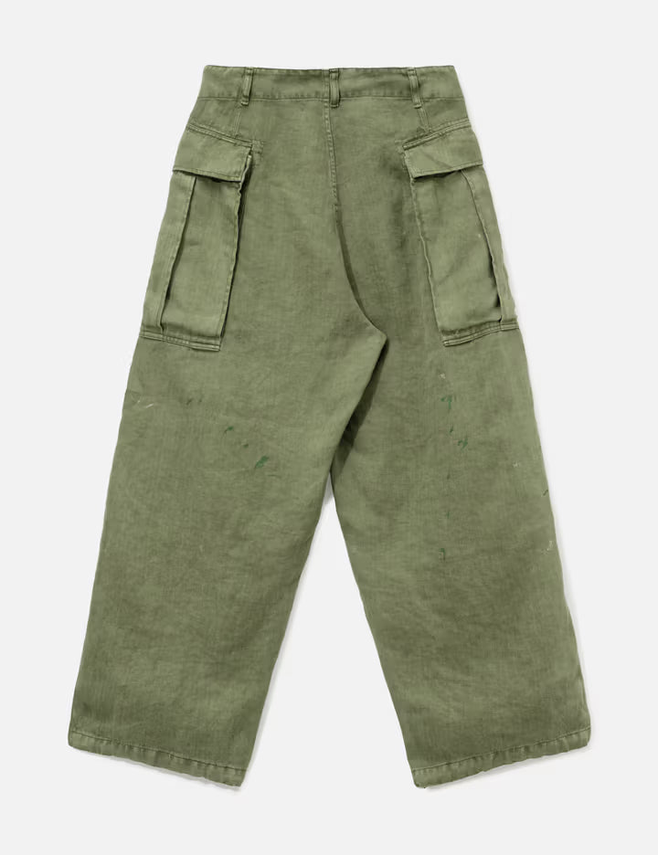 HBT Linen Cargo Pants