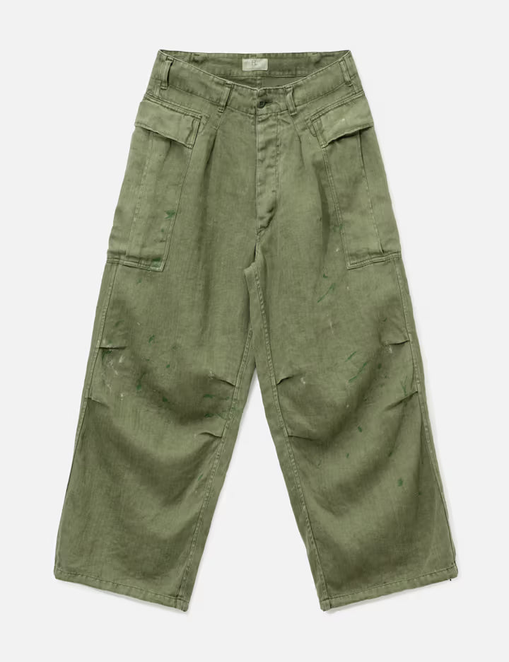 HBT Linen Cargo Pants