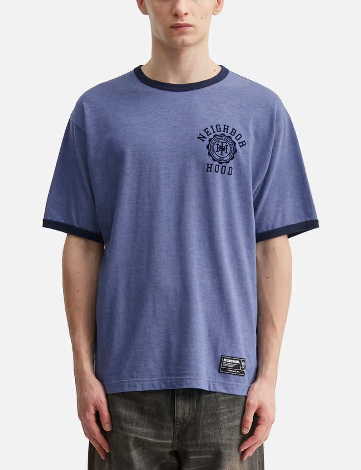 Heather Fabric Tee SS