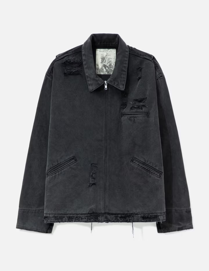 Hench Distressed Work Jacket
