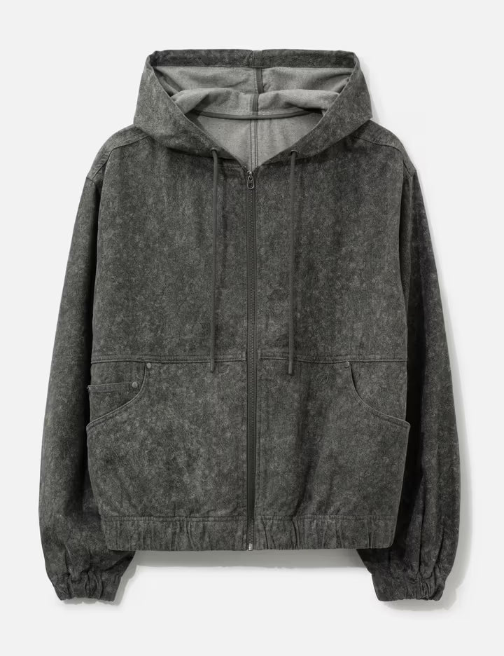 Hooded Denim Jacket