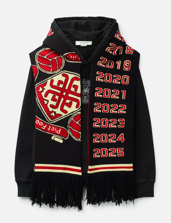 PIET F.C. Scarf Hoodie