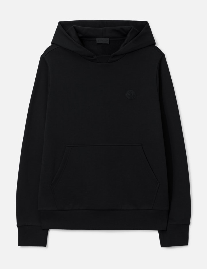 Tonal Back Logo Cotton Hoodie
