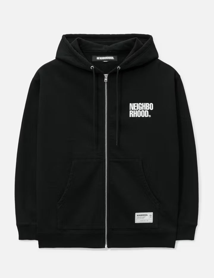 Classic Sweat Zip Hoodie Long Sleeves