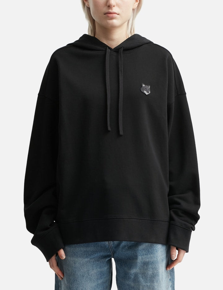 Bold Fox Head Patch Oversized Hoodie