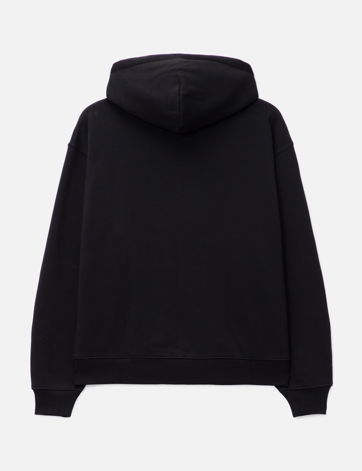 Cursive Small Logo Zip-Hoodie