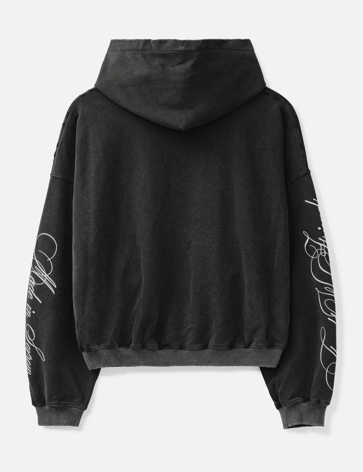 "Alis" Printed Necklace Hoodie