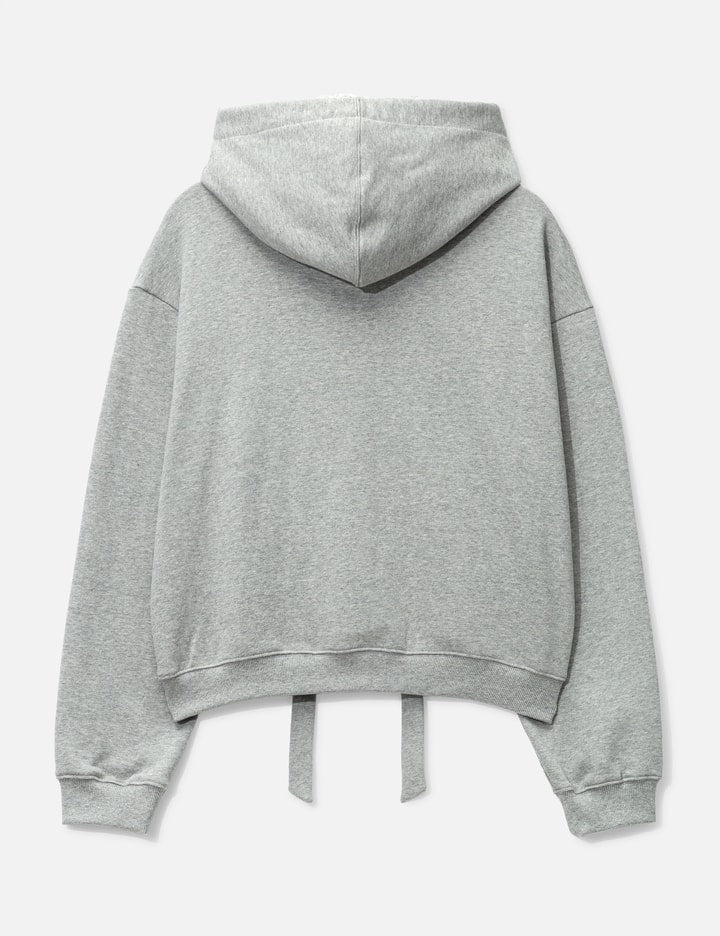 Ribbon String Point Hoodie