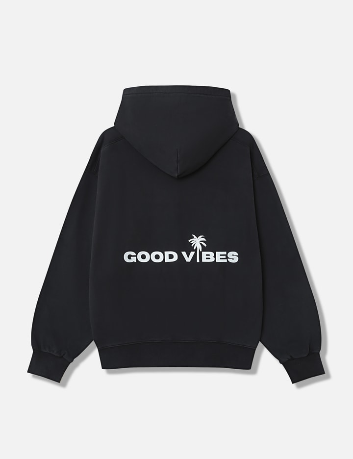 "Good Vibes Blak Washed Out" Hoodie