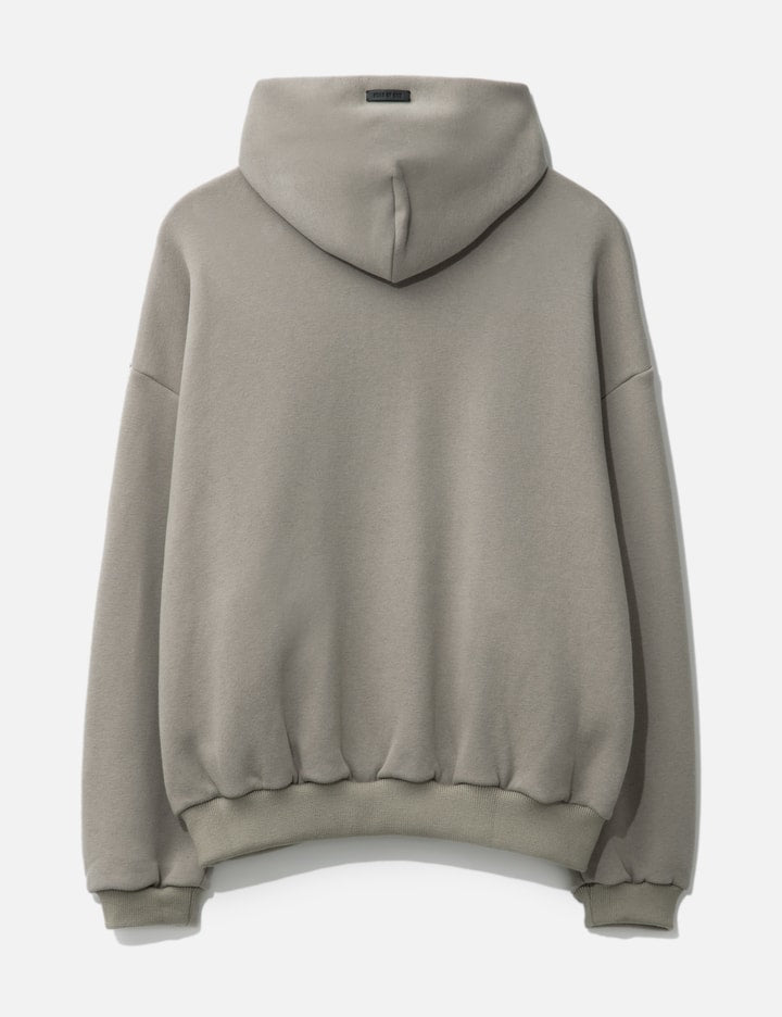 Cotton Cashmere Fleece Half Zip Hoodie