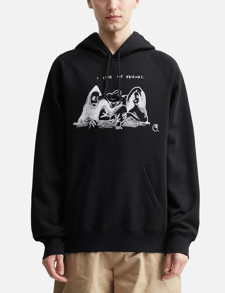 Hooded Pepe Friends Sweatshirt