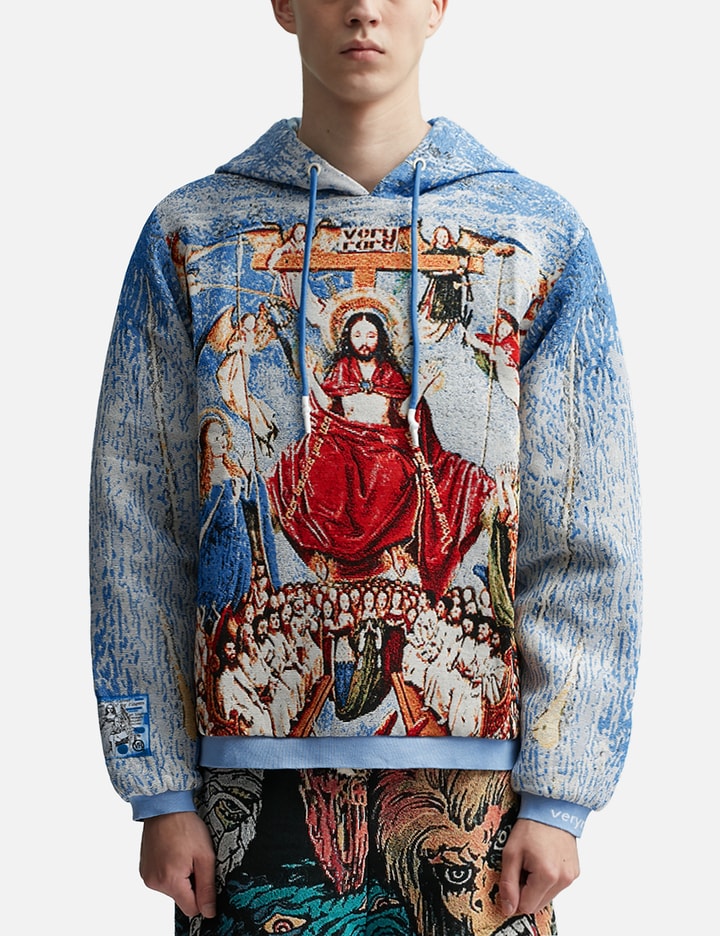 Heaven [diptych] Tapestry Hoodie