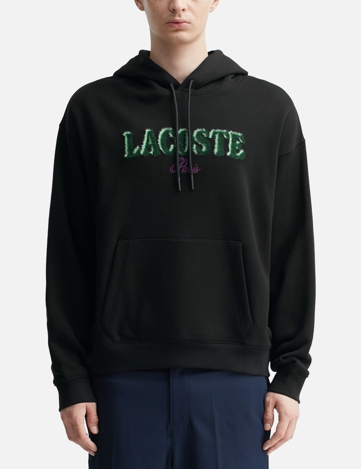Loose Fit Embroidered Hoodie