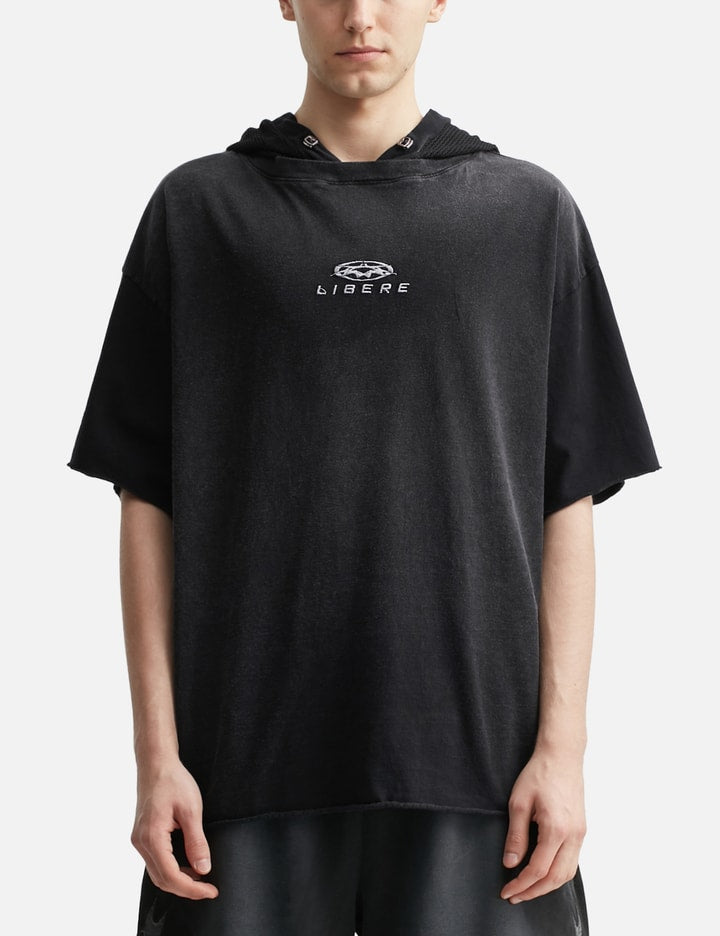 MESH HOOD T-SHIRT