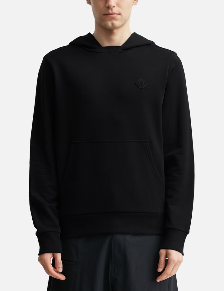 Tonal Back Logo Cotton Hoodie