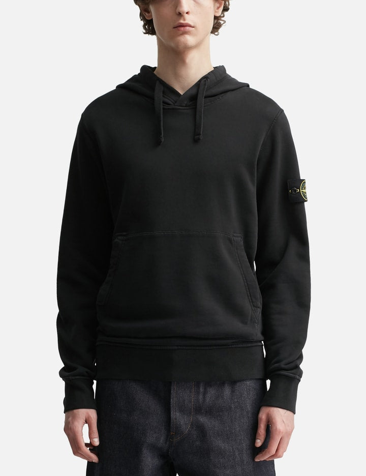 Garment Dyed Cotton Fleece Hoodie