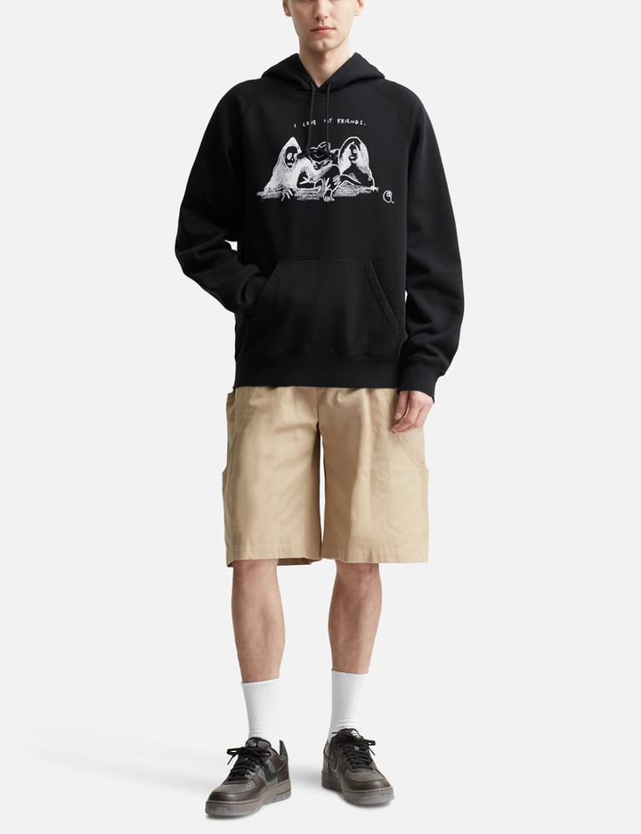 Hooded Pepe Friends Sweatshirt