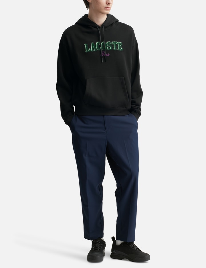 Loose Fit Embroidered Hoodie