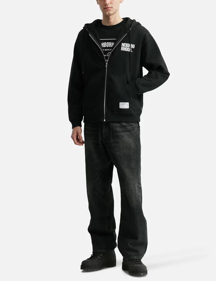Classic Sweat Zip Hoodie Long Sleeves