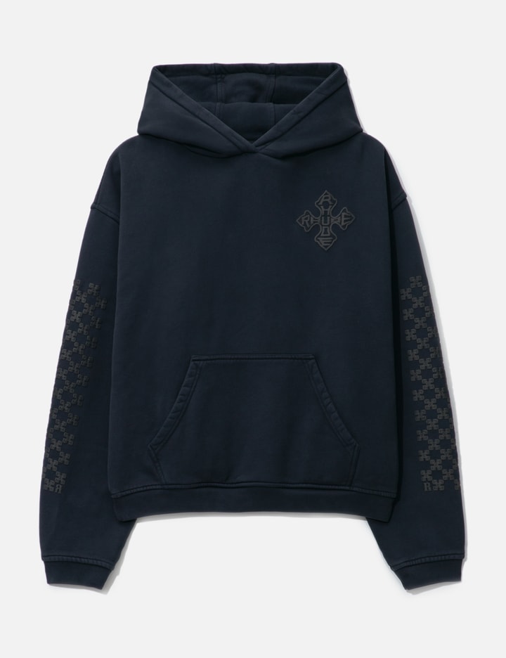 Rhude Cross Logo Hoodie