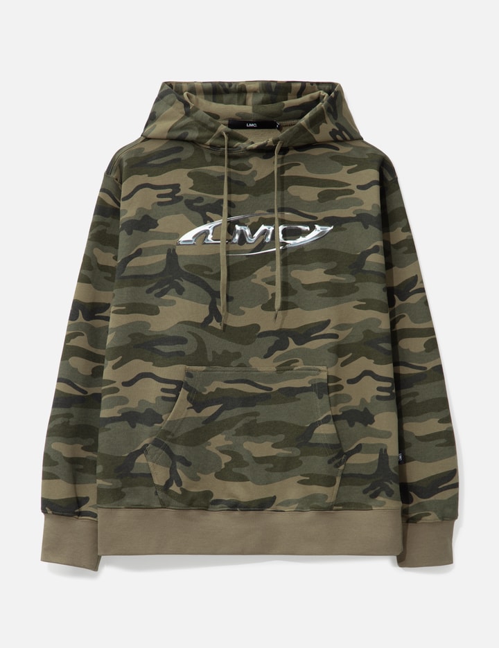 3D Metallic Logo Hoodie