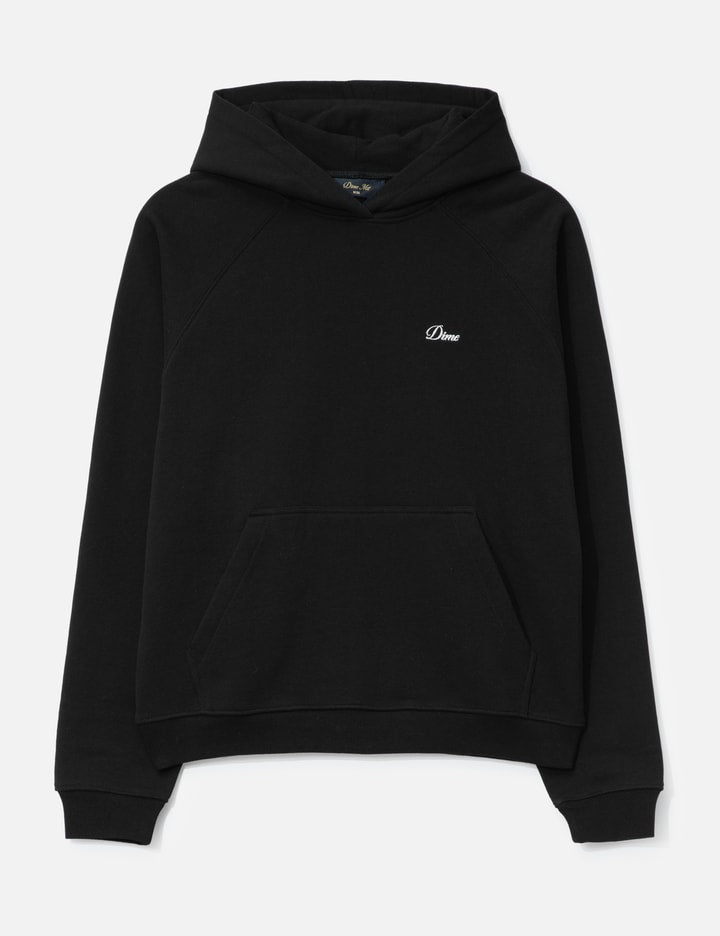 Cursive Small Logo Hoodie