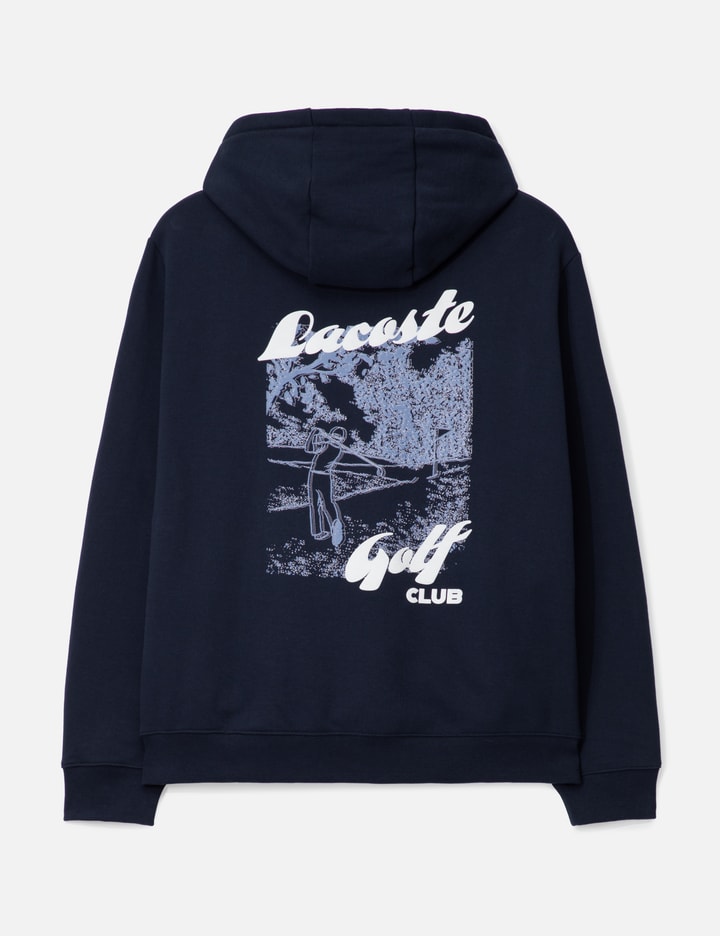 Printed Fleece Golf Hoodie