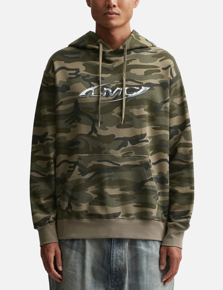 3D Metallic Logo Hoodie