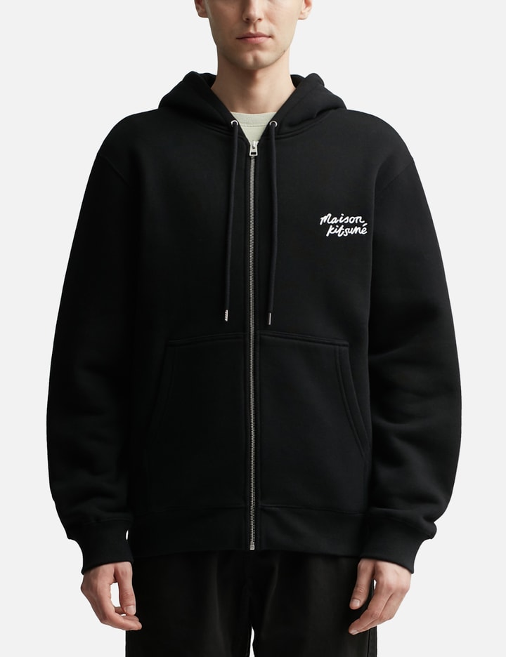 Maison Kitsuné Handwriting Comfort Zipped Hoodie