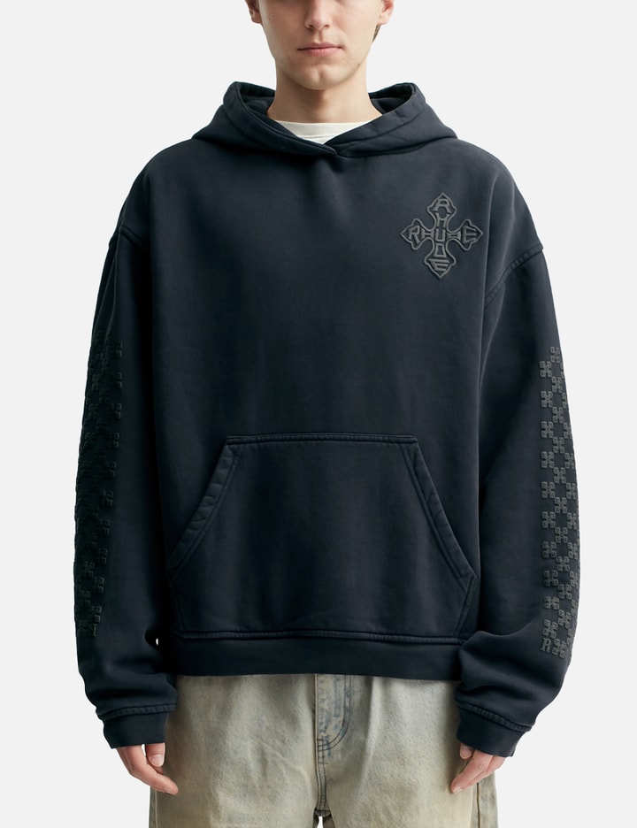 Rhude Cross Logo Hoodie